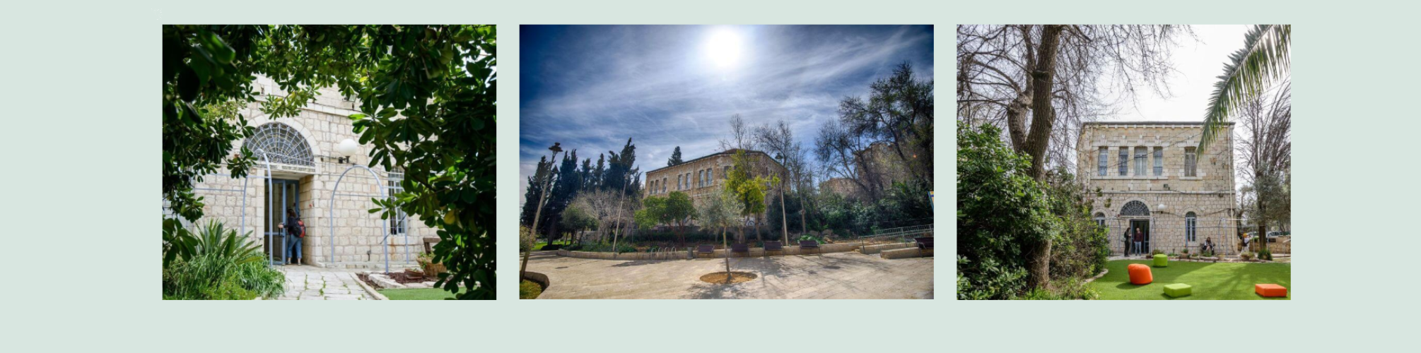 תמונות המבנה של מכון כרם בירושלים