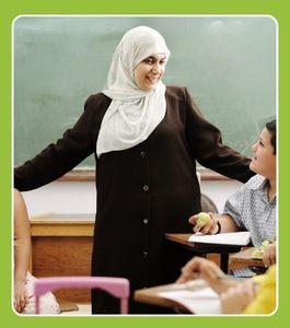 teacher in classroom