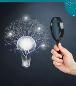 זכוכית מגדל על מנורה